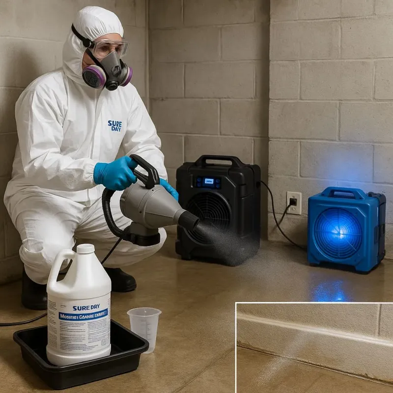 Sanitization and Odor Removal process in Elmore, OH