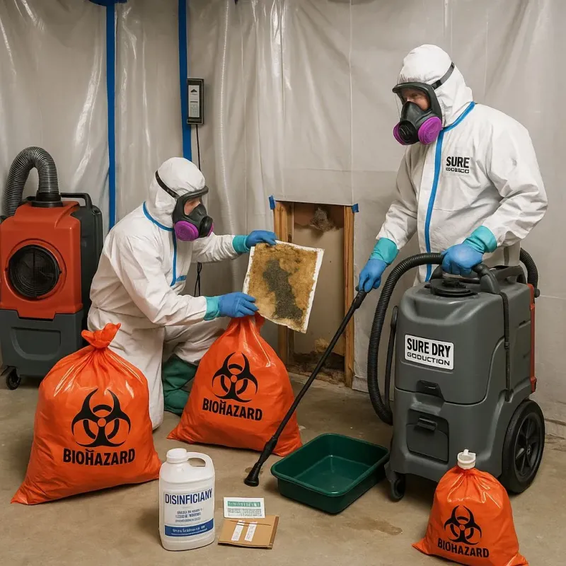 Contaminated Water Handling Protocols process in Elmore, OH